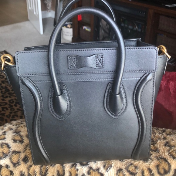 Celine smooth leather nano luggage - Picture 2 of 8